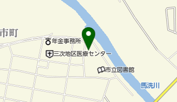 三次地区更生保護サポートセンターの地図画像