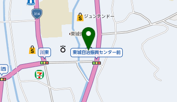 庄原市 東城自治振興センターの地図画像