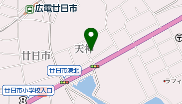 焼肉ぼてじゅうの地図画像