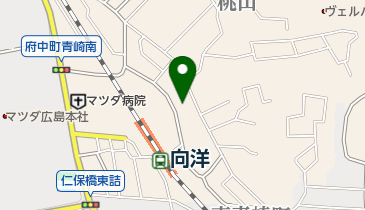 オール薬局向洋店の地図画像