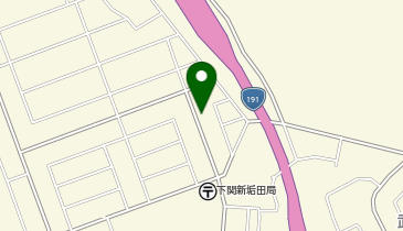 宅配クック・ワン・ツゥ・スリー下関店の地図画像