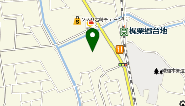 ヘアカラー専門店ダダ・イオン綾羅木店の地図画像