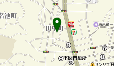 下関市役所 まちづくり政策課 地域サポート室の地図画像