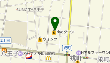 ラパックス防府店の地図画像