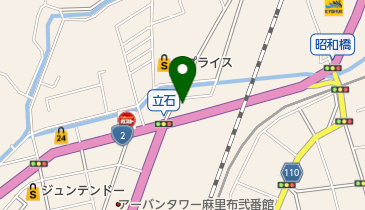 グリーンスタンプ株式会社受付コーナーの地図画像