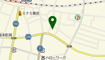 新洗蔵東本町店の地図画像