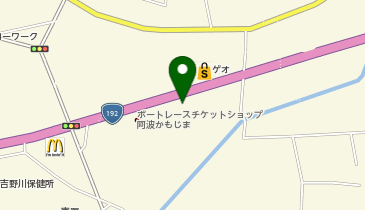 文具館チャーリー鴨島店の地図画像