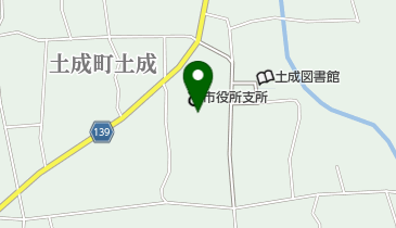 阿波市役所 土成支所 阿波市ケーブルネットワーク・ACNの地図画像