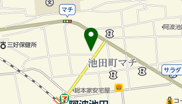 楠山ゼミナール池田第二教室の地図画像