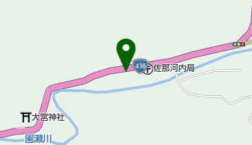 佐那の里の地図画像
