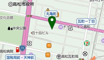 リーガルシューズ高松南新町店の地図画像