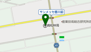 行政書士ADRセンター香川の地図画像