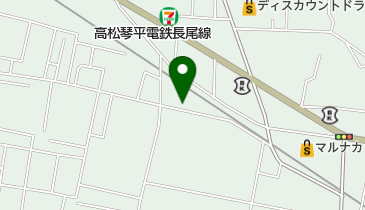 カジハラ理容所の地図画像