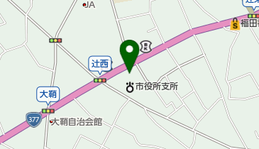 千里接骨院の地図画像