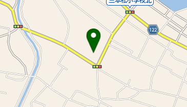 三本松コミュニティセンターの地図画像