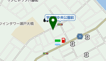 石田書道硬筆教室宇多津教室の地図画像