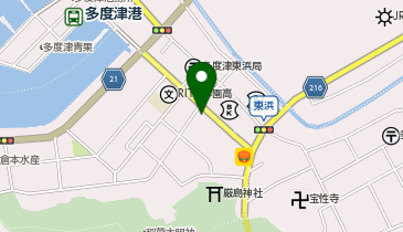 加島理容所の地図画像