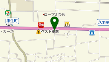 マッサージせとかの地図画像