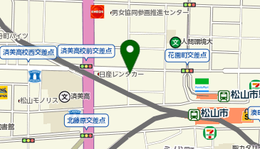 リトルブルーダイビング愛媛の地図画像