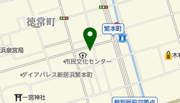 トレカショップファンクスの地図画像