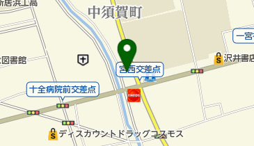 ドッグサロンWanRoomの地図画像