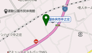 有限会社チェリー薬局中ノ庄店の地図画像