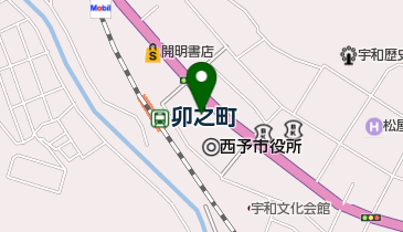 南予地方局八幡浜支局地域農業室地域農業育成西予農業指導班の地図画像