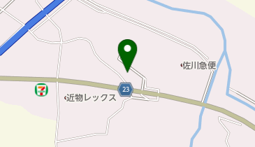 ビーライン砥部店の地図画像