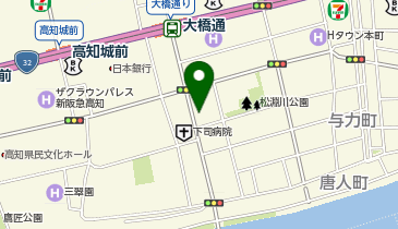 天神橋通り整体院の地図画像