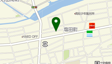辰馬自動車販売の地図画像