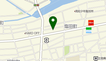 アクアリウム高知の地図画像