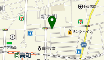 バナナクラブ美容室の地図画像