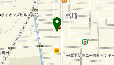 一汁三菜食堂 高知インター店の地図画像