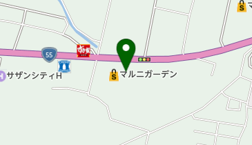 福楽来の地図画像