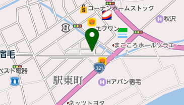 肉処和の地図画像