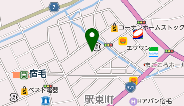 フローリストみどりの地図画像