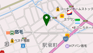 岡崎不動産の地図画像