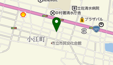 訪問介護事業所サザンクロスしみずの地図画像