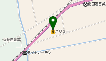 株式会社土佐山田ショッピングセンターバリュー米穀部の地図画像