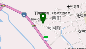 このや西内酒店の地図画像