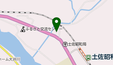 四万十町 昭和基幹集落センターの地図画像