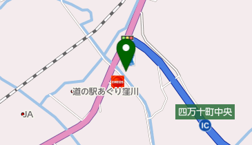 まるなか釣具株式会社四万十店の地図画像