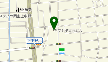 株式会社ルームワン岡山店の地図画像