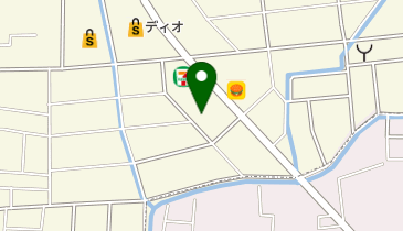 岡洋自動車の地図画像