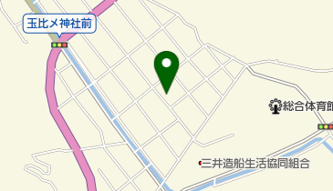 井上食料品店の地図画像