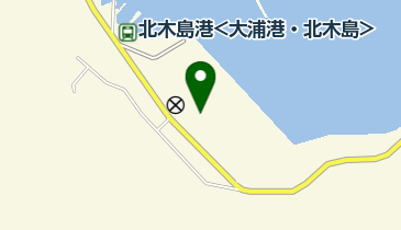 笠岡市役所 教育委員会 笠岡市北木島宿泊研修所・高齢者共同生活住居の地図画像