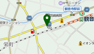 山崎写真館の地図画像