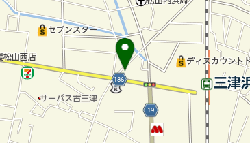 二宮モーターズの地図画像