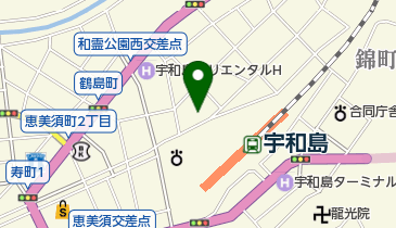 犬飼自転車商会の地図画像