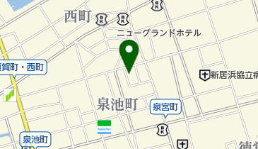 伊予トータルサービス株式会社新居浜支店の地図画像